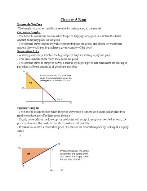 Econ chapters 5